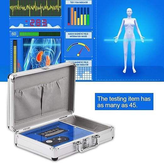 Spanish English Software Body Quantum Analyzer Magnetic Resonance Health Analyzer 45 Checking Reports