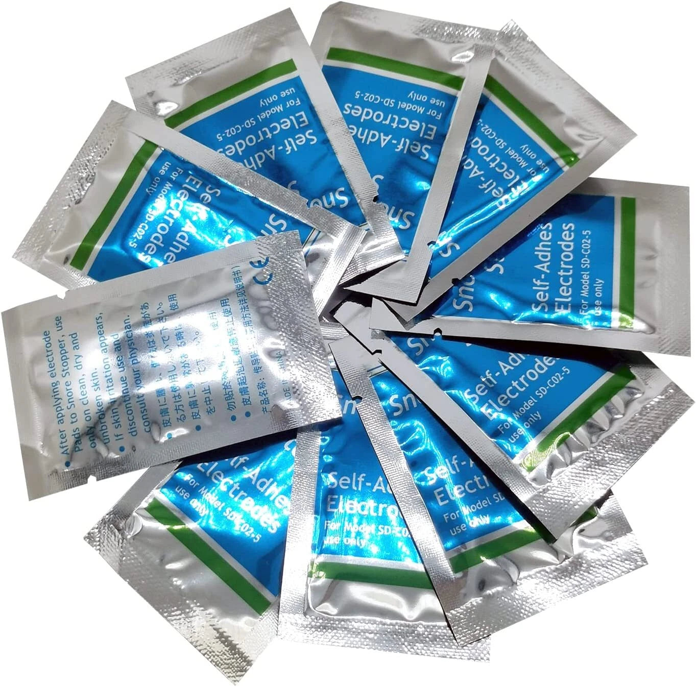 Replacement Electrode Gel Pads Sticker Adhesive for Snore Stopping Watch Anti-Snoring Wristbands – 10-50 Pack