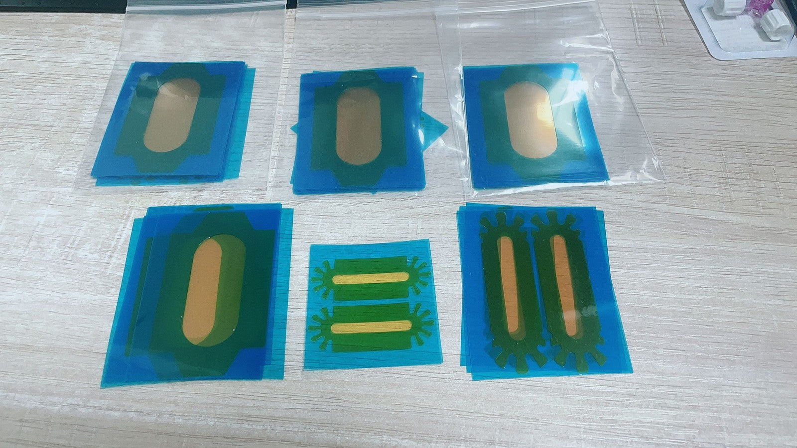 Black Membranes Film Sticker Replace for 2.0.H/2.3.H /3D 4D 7D Vmax Probe Cartridge
