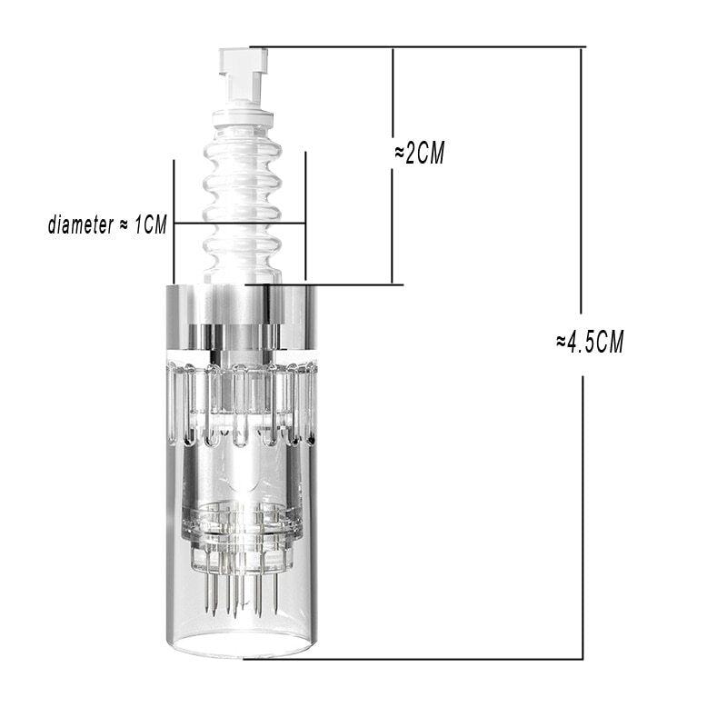 Micro Needle Cartridge Replacement Dr Pen Needles Cartridge Bayonet Coupling for M5 M7 N2 a6 E30 Skin Meso Therapy Microneedling Pen