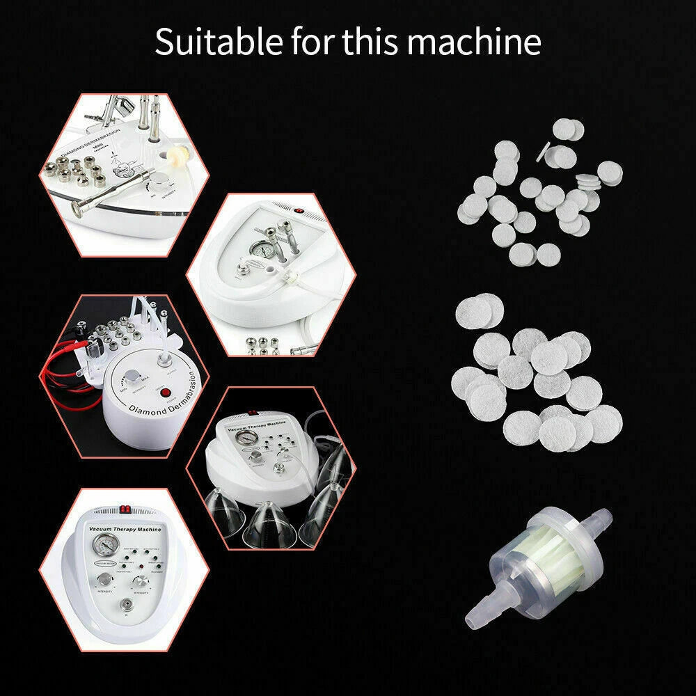 3 In 1 Microdermabrasion Dermabrasion Beauty Machine Replacement Accessory Kit Facial Skin Care Spare Parts