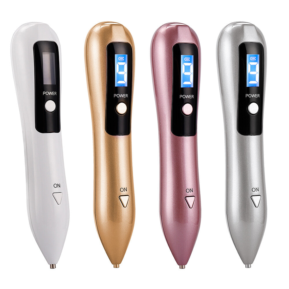 9-level Blue Light Mole Warts Removal Pen - Portable Beauty Instrument USB Charging Beauty Device