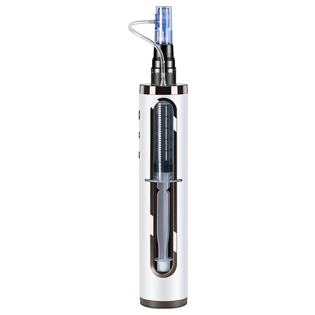 Auto Serum Feed Nano Microneedling Pen Electric Derma Pen Hydra Facial Skin Infusion Device for Home Salon Skin Beauty Treatment