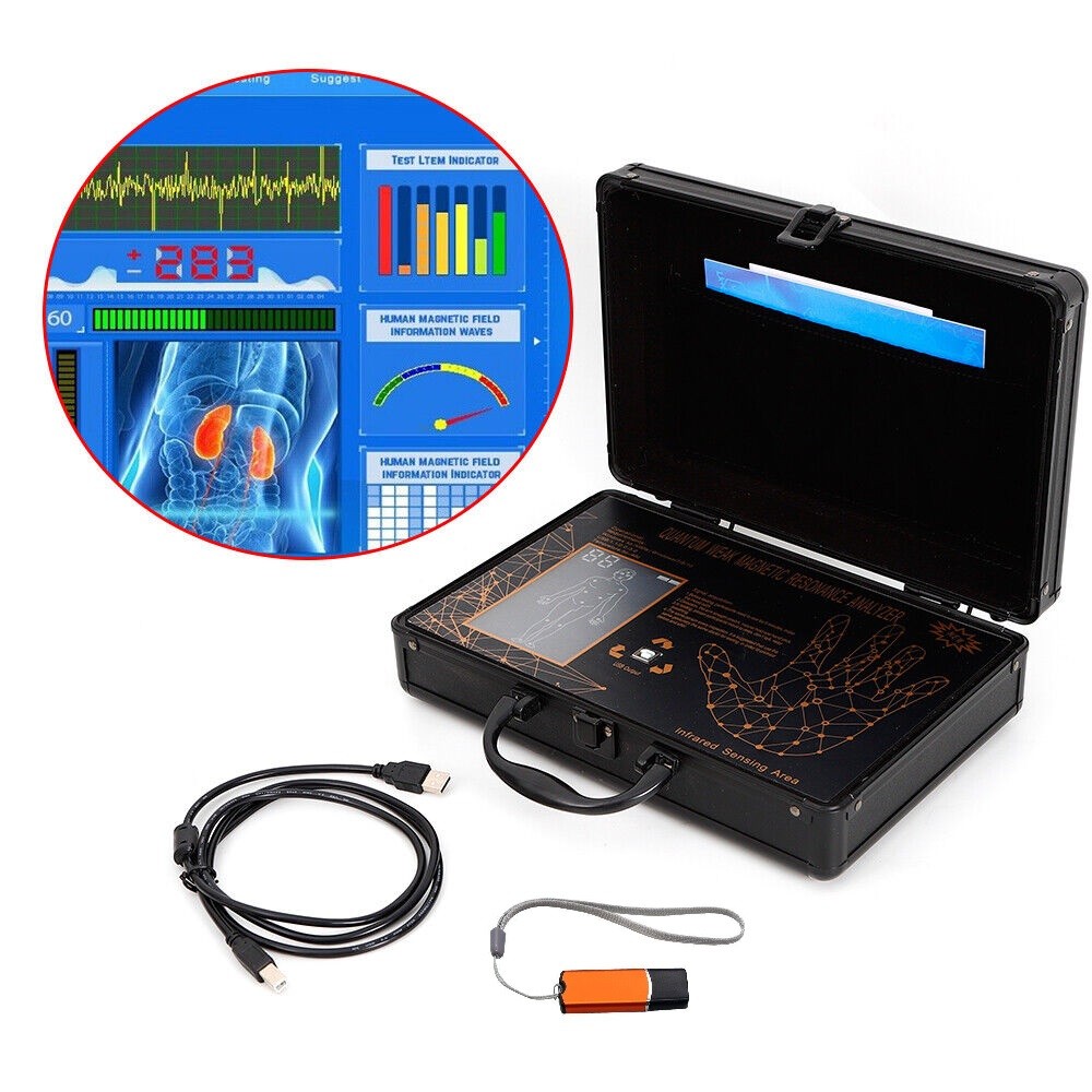 6th Gen Quantum Magnetic Resonance Body Analyzer, Quantum Analyzer Machine, Full-Body Scanner, Health Detector, Palm Touch