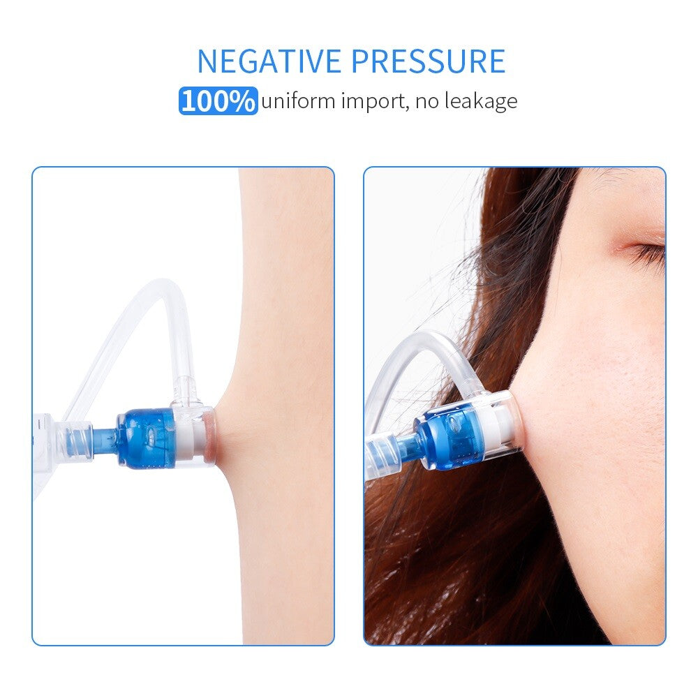 White EZ Non-invasive Hydrating Water Light Meter for Home Use, Portable Water Light Needle, No Leakage Beauty Instrument