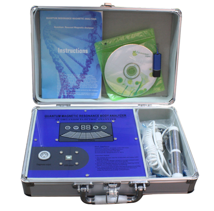 Spanish English Software Body Quantum Analyzer Magnetic Resonance Health Analyzer 45 Checking Reports