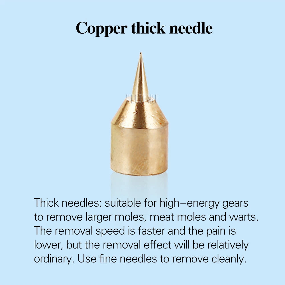 Ozone Heads Replacement & Thin Dental Needle & Thick Copper Tips For 2 In1 PAA  Plamax Ozone Fibroblast Plasma Pen
