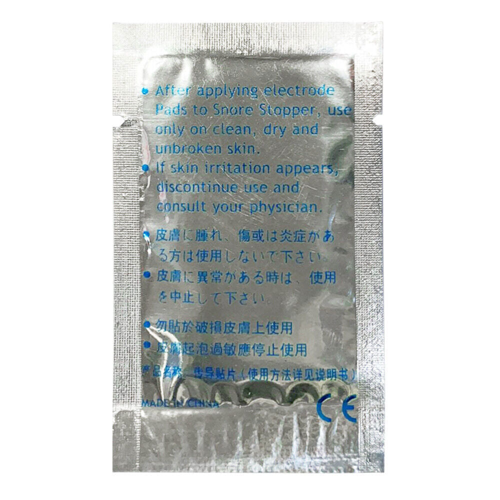 Replacement Electrode Gel Pads Sticker Adhesive for Snore Stopping Watch Anti-Snoring Wristbands – 10-50 Pack
