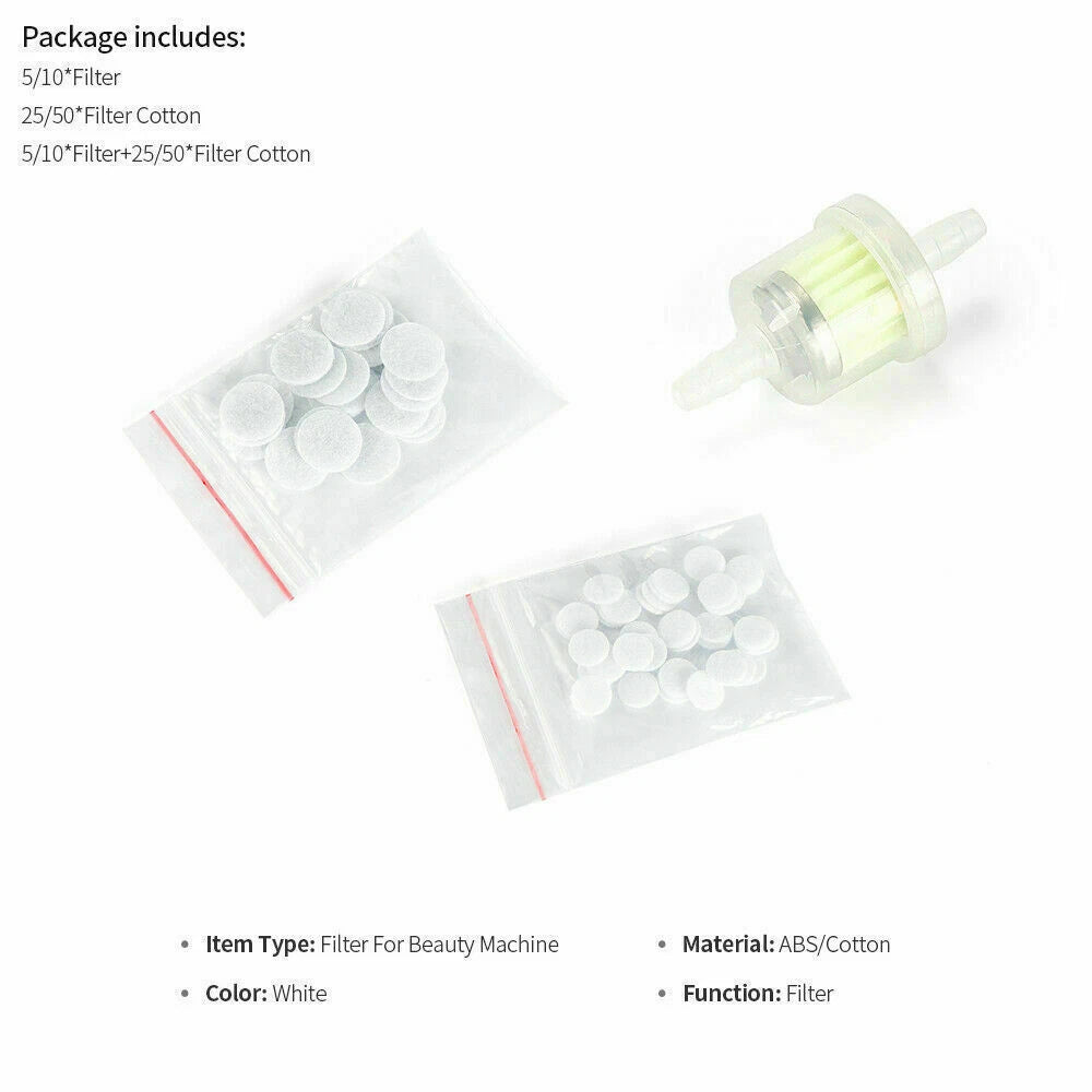 3 In 1 Microdermabrasion Dermabrasion Beauty Machine Replacement Accessory Kit Facial Skin Care Spare Parts