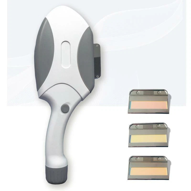 Replacement OPT IPL Hair Removal Handle E Light Handpiece with 3 Filters Spare Parts Beauty Machine Accessory