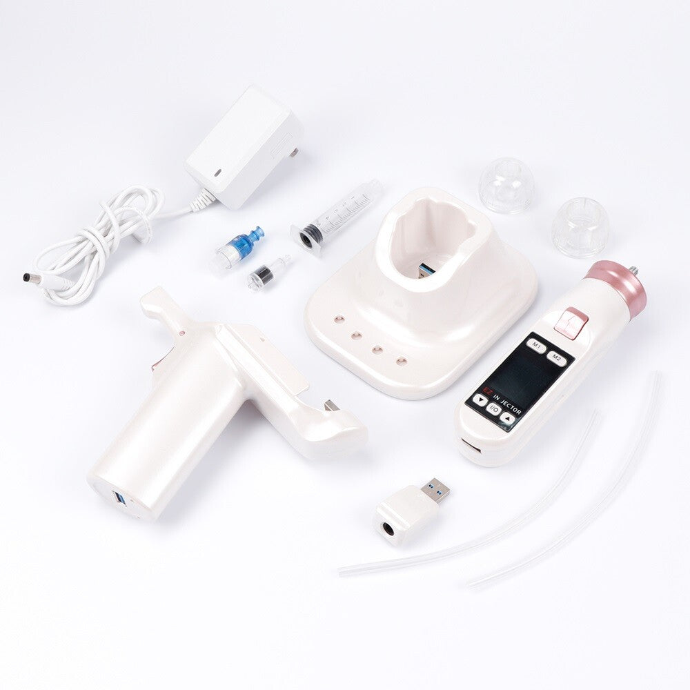 White EZ Non-invasive Hydrating Water Light Meter for Home Use, Portable Water Light Needle, No Leakage Beauty Instrument