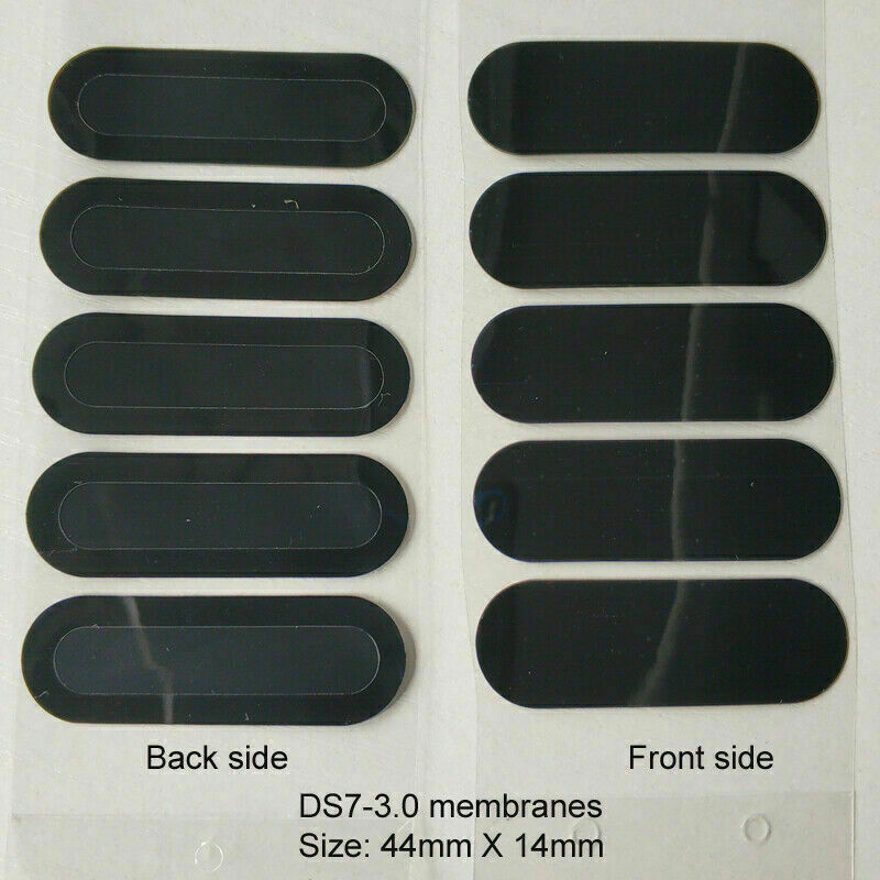 Black Membranes Film Sticker Replace for 2.0.H/2.3.H /3D 4D 7D Vmax Probe Cartridge