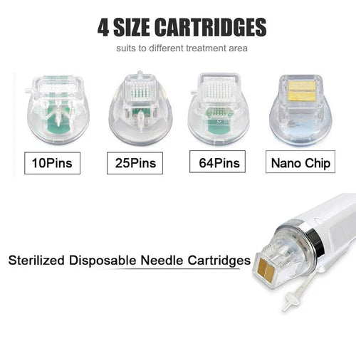 5/10/20 PCS Disposable Micro Green Cartridge Needles 10/25/64 Nano Chip for RF Fractional Skin Care Beauty Machine