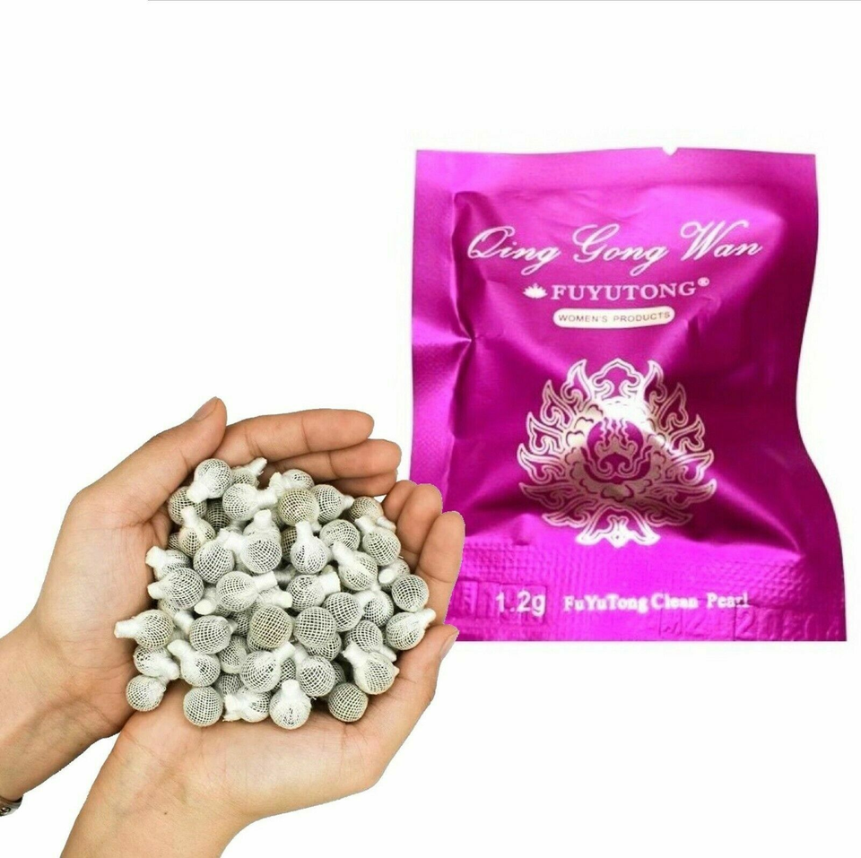 5-100PCS Natural Herbal Detoxifying Pearl Tampons for Female Intimate Hygiene and Personal Care