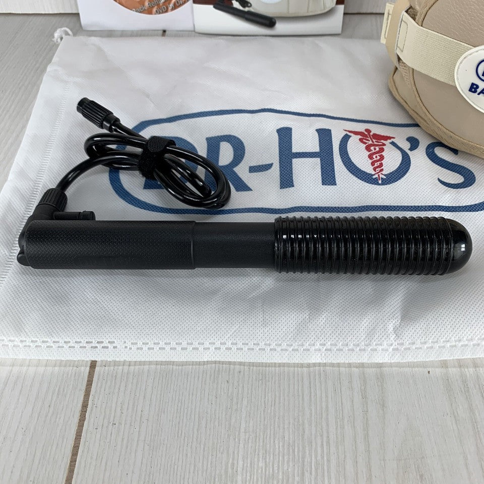 1PC Black Hand Pump Hand Air Inflator Pump For Dr.Ho's 2 in 1 Decompression Belt